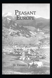 Peasant Europe book cover