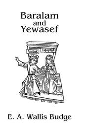Baralam And Yewasef book cover