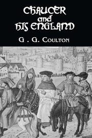Chaucer And His England book cover