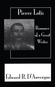 Romance Of A Great Writer book cover