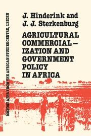 Agricultural Commercialization And Government Policy In Africa book cover