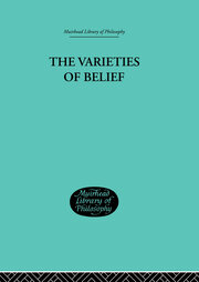 Varieties of Belief book cover