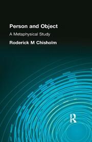 Person and Object: A Metaphysical Study book cover