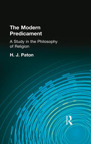 The Modern Predicament: A Study in the Philosophy of Religion book cover
