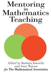 Mentoring In Mathematics Teaching book cover