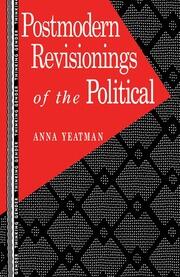 Postmodern Revisionings of the Political book cover