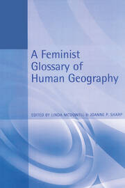 A Feminist Glossary of Human Geography book cover