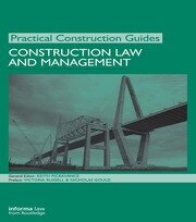 Construction Law and Management book cover