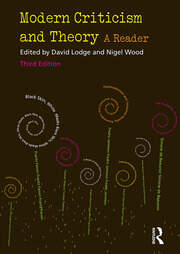 Modern Criticism and Theory: A Reader book cover