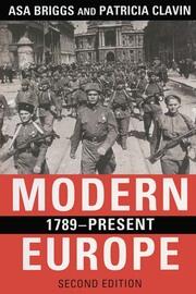 Modern Europe, 1789-Present book cover