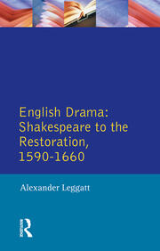 English Drama: Shakespeare to the Restoration 1590-1660 book cover