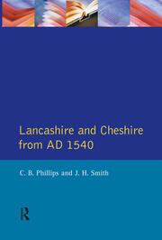Lancashire and Cheshire from AD1540 book cover
