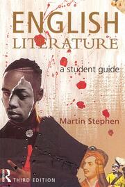 English Literature: A Student Guide book cover