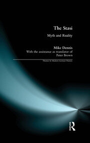 The Stasi: Myth and Reality book cover