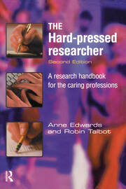 The Hard-pressed Researcher: A research handbook for the caring professions book cover