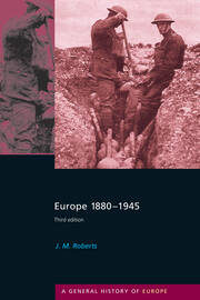 Europe 1880-1945 book cover