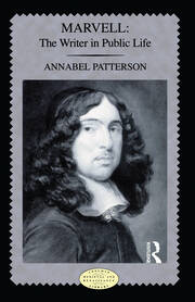 Marvell: The Writer in Public Life book cover