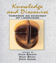 Knowledge & Discourse: Towards an Ecology of Language book cover