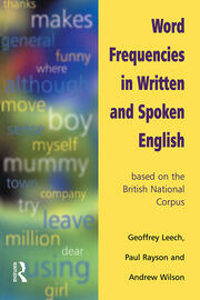 Word Frequencies in Written and Spoken English: based on the British National Corpus book cover