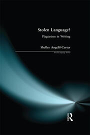 Stolen Language?: Plagiarism in Writing book cover