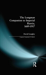 Longman Companion to Imperial Russia, 1689-1917 book cover