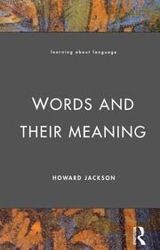 Words and Their Meaning book cover