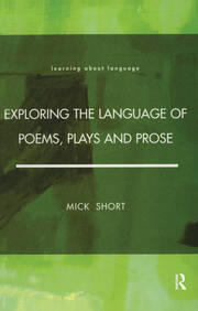 Exploring the Language of Poems, Plays and Prose book cover
