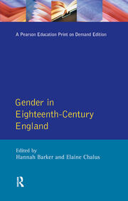 Gender in Eighteenth-Century England: Roles, Representations and Responsibilities book cover