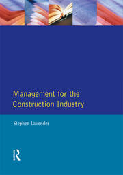 Management for the Construction Industry book cover