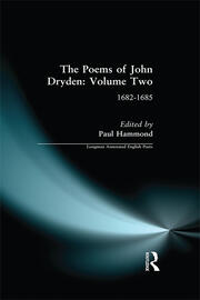 The Poems of John Dryden: Volume Two: 1682-1685 book cover
