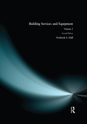 Building Services and Equipment: Volume 2 book cover