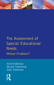The Assessment of Special Educational Needs: Whose Problem? book cover
