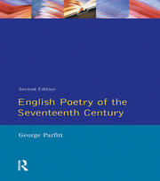 English Poetry of the Seventeenth Century book cover