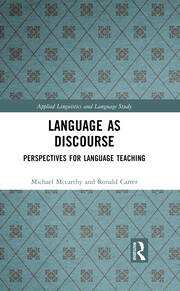 Language as Discourse: Perspectives for Language Teaching book cover