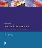 People and Environment: Behavioural Approaches in Human Geography book cover