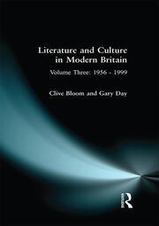 Literature and Culture in Modern Britain: Volume Three: 1956 - 1999 book cover