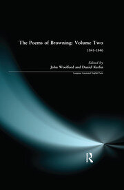 The Poems of Browning: Volume Two: 1841-1846 book cover