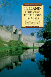 Ireland in the Age of the Tudors, 1447-1603: English Expansion and the End of Gaelic Rule book cover
