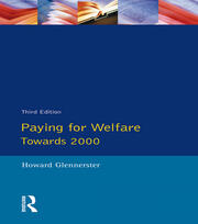 Paying For Welfare: Towards 2000 book cover
