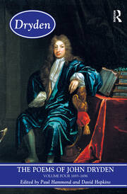 The Poems of John Dryden: Volume Four: 1686-1696 book cover