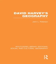 David Harvey's Geography (RLE Social & Cultural Geography) book cover