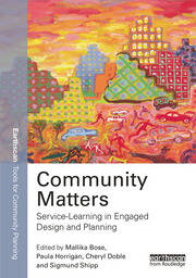 Community Matters: Service-Learning in Engaged Design and Planning book cover