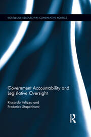 Government Accountability and Legislative Oversight book cover