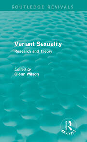 Variant Sexuality (Routledge Revivals): Research and Theory book cover