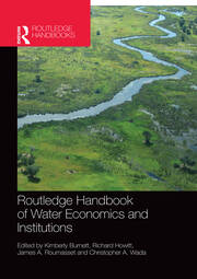 Routledge Handbook of Water Economics and Institutions book cover