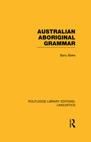 Australian Aboriginal Grammar book cover