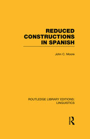 Reduced Constructions in Spanish book cover