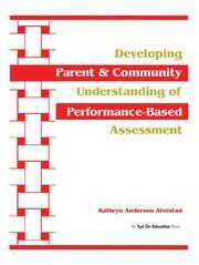 Developing Parent and Community Understanding of Performance-Based Assessment book cover