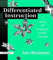 Differentiated Instruction: A Guide for Elementary School Teachers book cover
