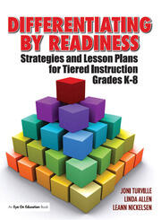 Differentiating By Readiness: Strategies and Lesson Plans for Tiered Instruction, Grades K-8 book cover